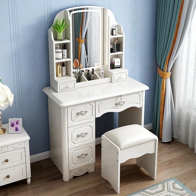Girls White and pink Modern Wo - Desk Setup Simple 评论和价格