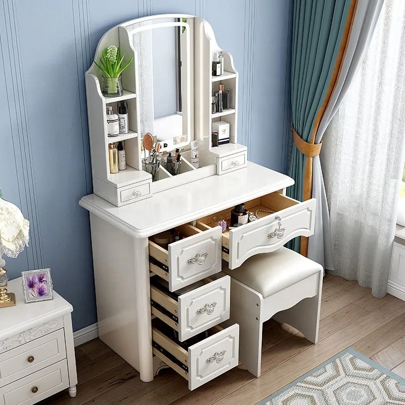 Girls White and pink Modern Wo - Desk Setup Simple 评论和价格