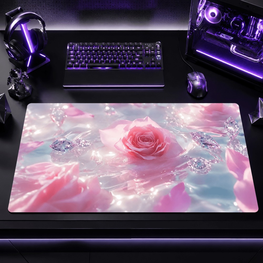 Original pink rose watermark.  - Desk Setup Simple 评论和价格
