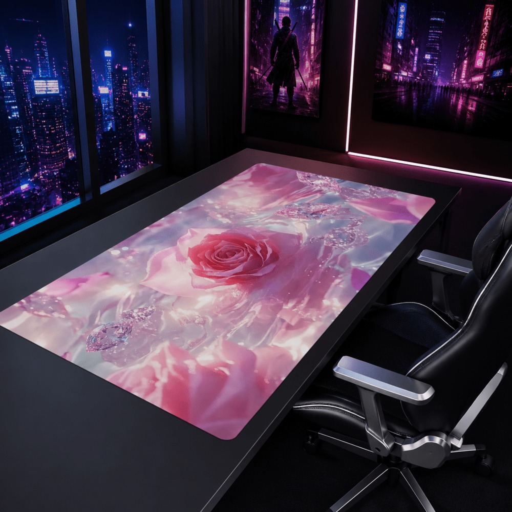 Original pink rose watermark.  - Desk Setup Simple 评论和价格