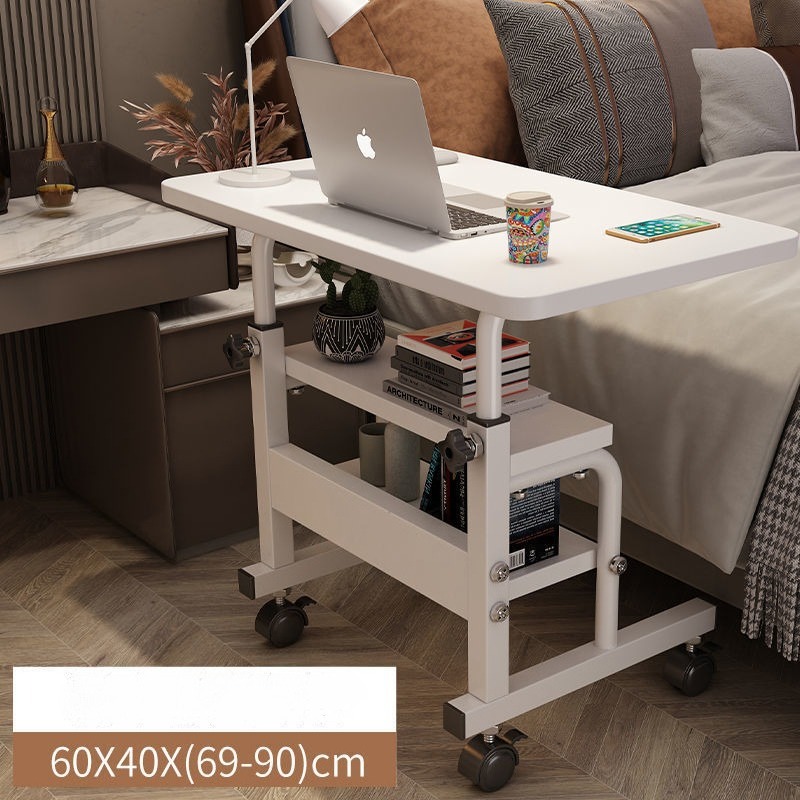 Movable small table, bedside t - Desk Setup Wood 评论和价格