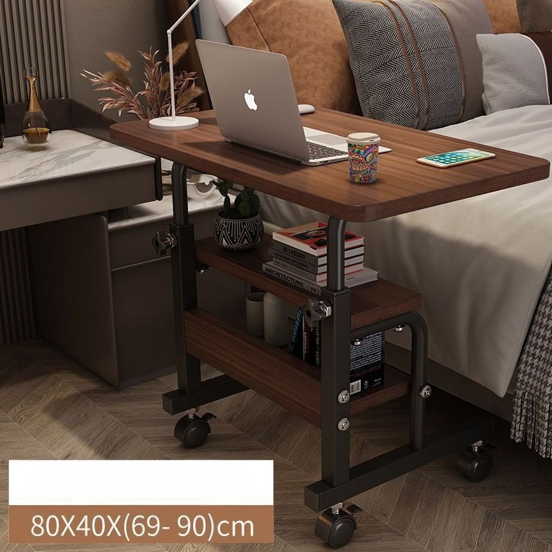 Movable small table, bedside t - Desk Setup Wood 评论和价格