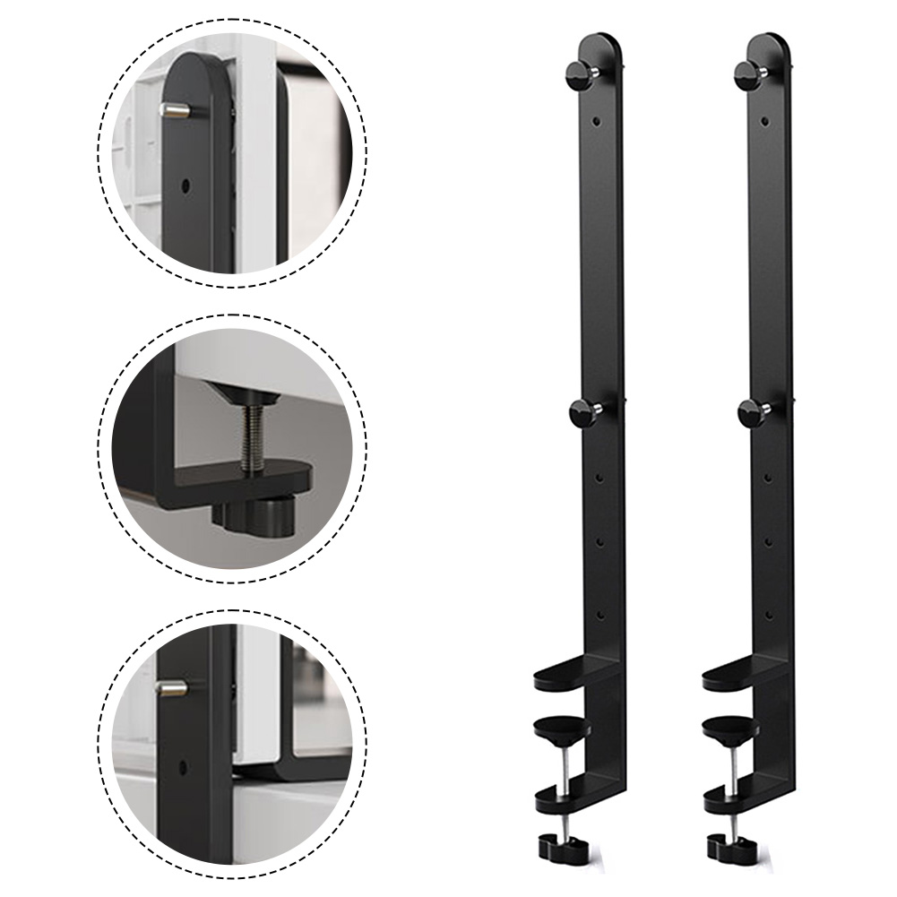 2pcs Extended Desk Clamp Naill - Desk Room Setup 评论和价格