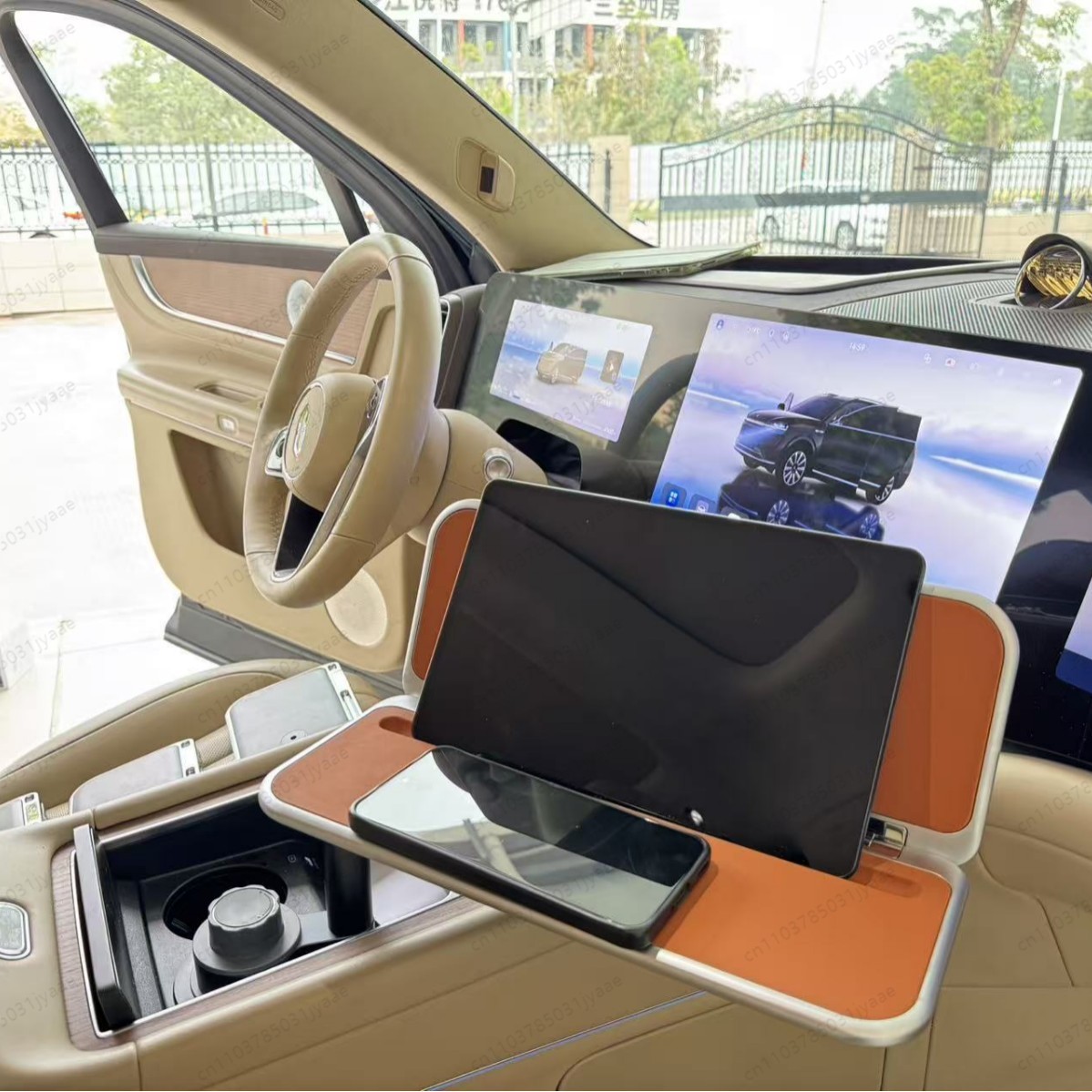New Car Foldable Tray Table, P - Desk Setup For Laptop 评论和价格