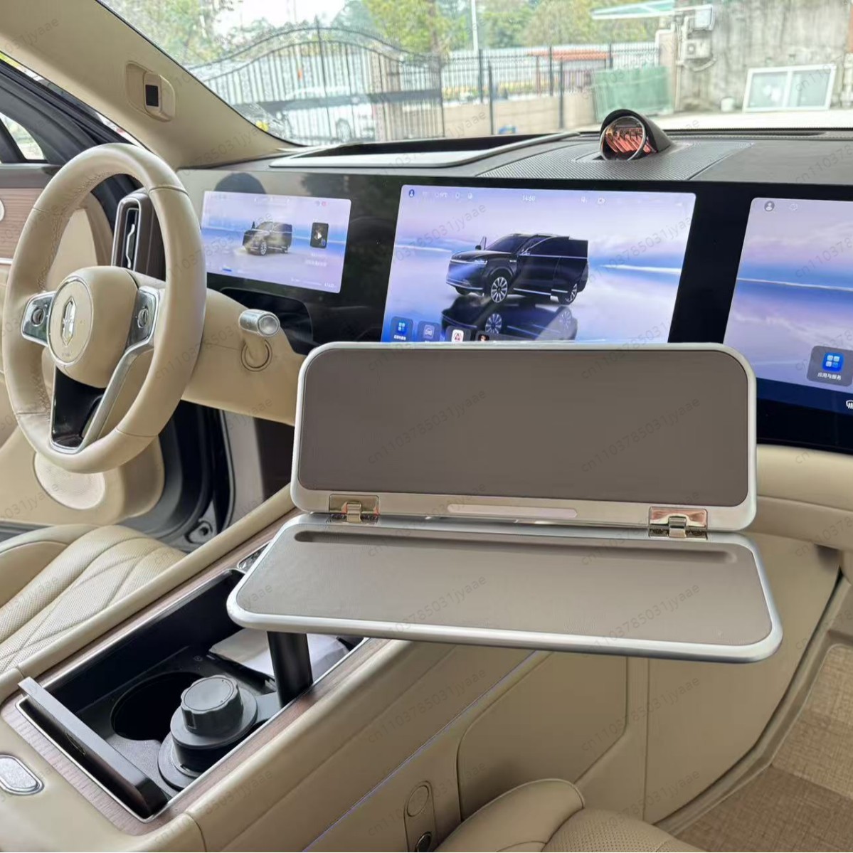 New Car Foldable Tray Table, P - Desk Setup For Laptop 评论和价格