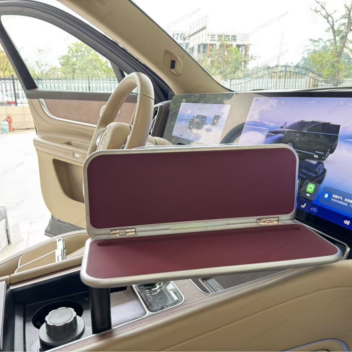 New Car Foldable Tray Table, P - Desk Setup For Laptop 评论和价格
