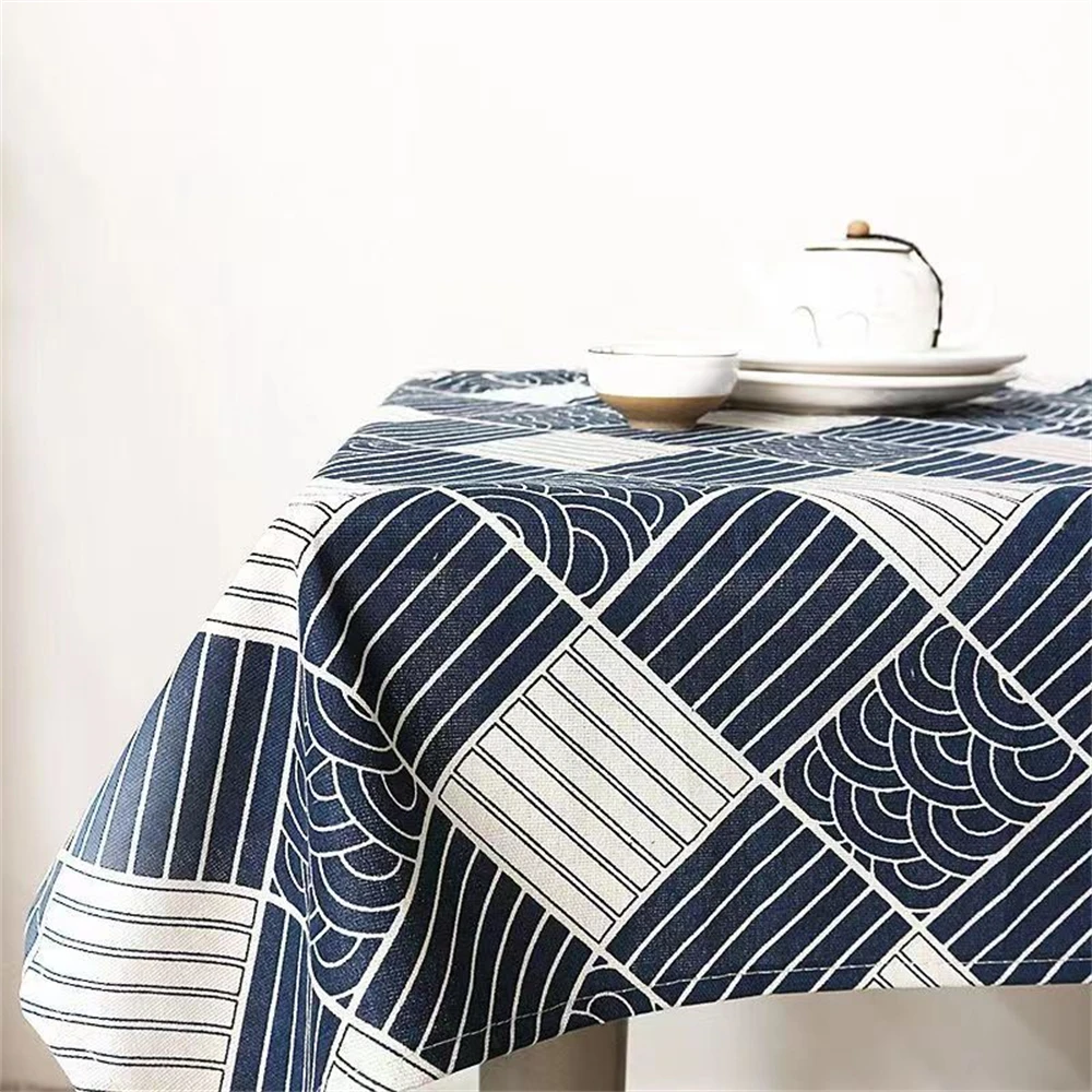 Ins Tablecloth Cotton Linen Ar - Desk Setup Japan 评论和价格