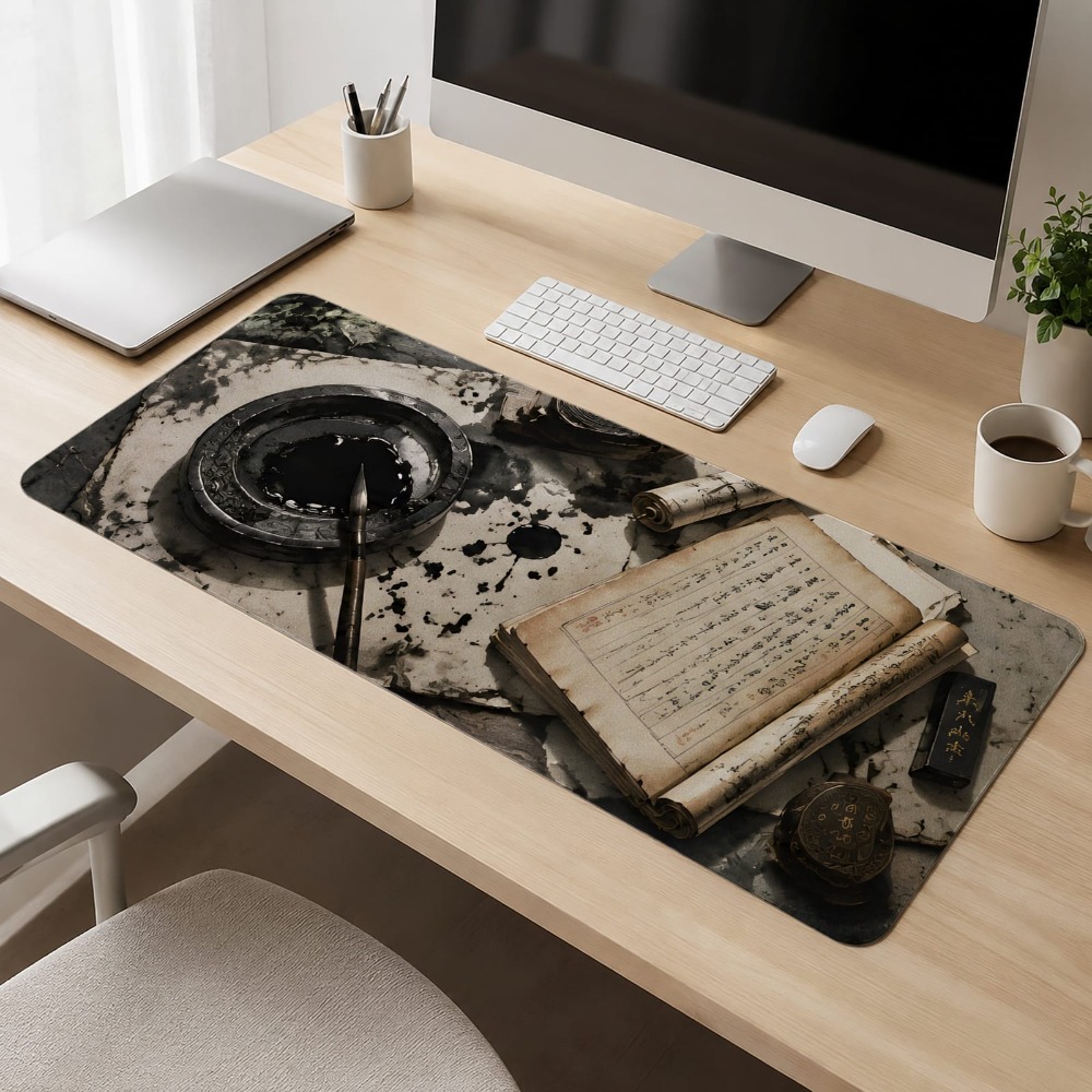 Retro Chinese calligraphy, ant - Desk Setup Simple 评论和价格