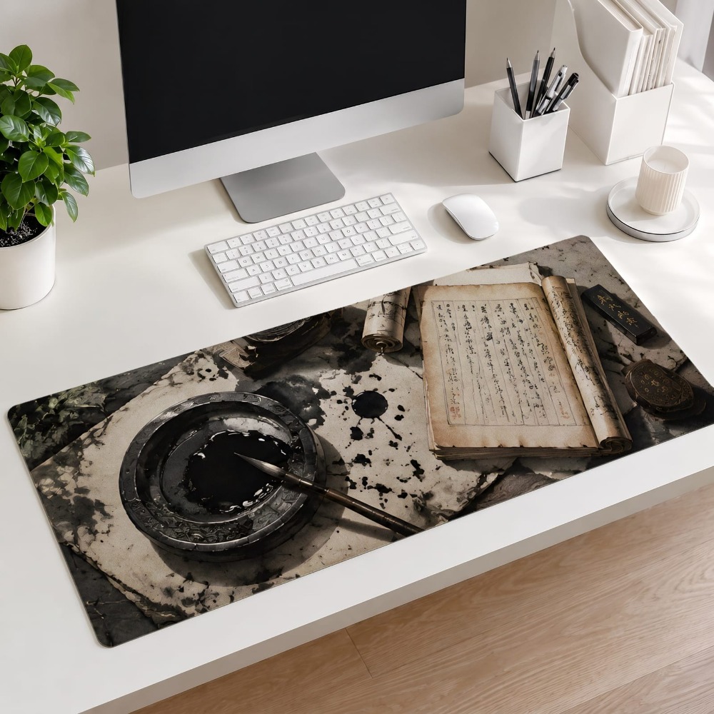 Retro Chinese calligraphy, ant - Desk Setup Simple 评论和价格