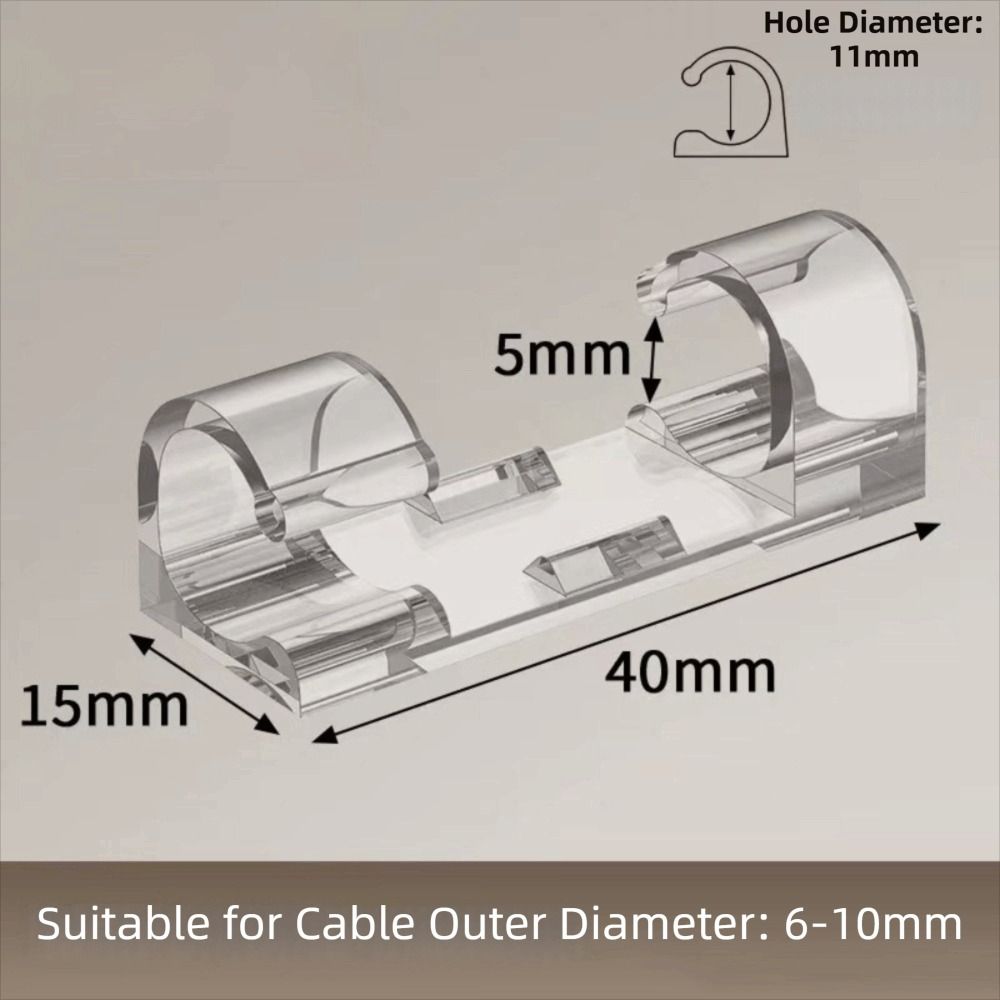 20Pcs Portable Self Adhesive C - Desk Setup Simple 评论和价格