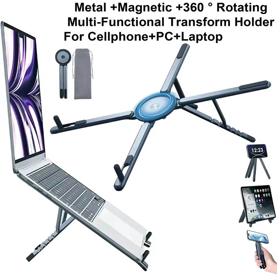 Portable Magnetic Phone Holder - Desk Setup For Laptop 评论和价格