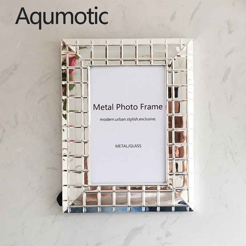 Aqumotic Nordic Iron Photo Fra - Desk Setup Simple 评论和价格