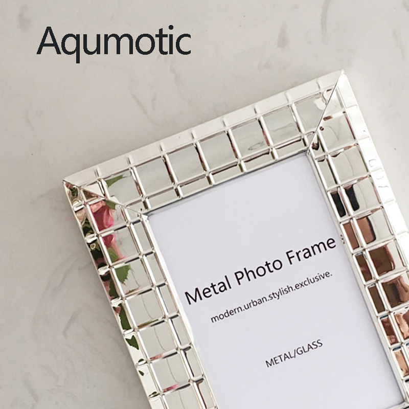 Aqumotic Nordic Iron Photo Fra - Desk Setup Simple 评论和价格