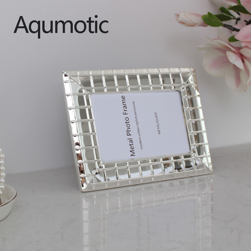 Aqumotic Nordic Iron Photo Fra - Desk Setup Simple 评论和价格