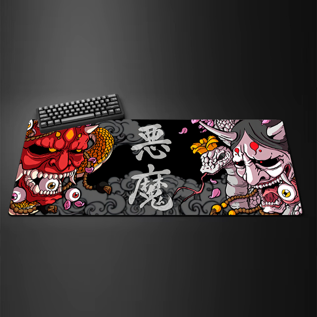 Game mouse pad Japanese samura - Desk Setup Japan 评论和价格