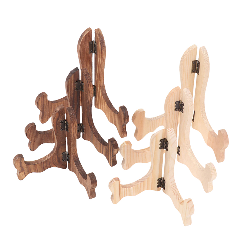 1PCS Foldable Decorative Rack  - Desk Setup Wood 评论和价格