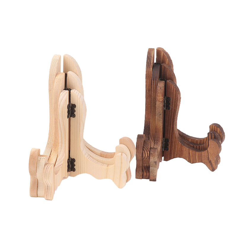 1PCS Foldable Decorative Rack  - Desk Setup Wood 评论和价格