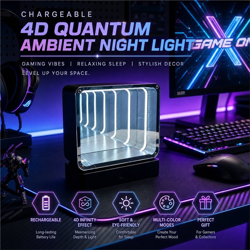 A02F-4D Tunnel Night Rechargea - Desk Room Setup 评论和价格