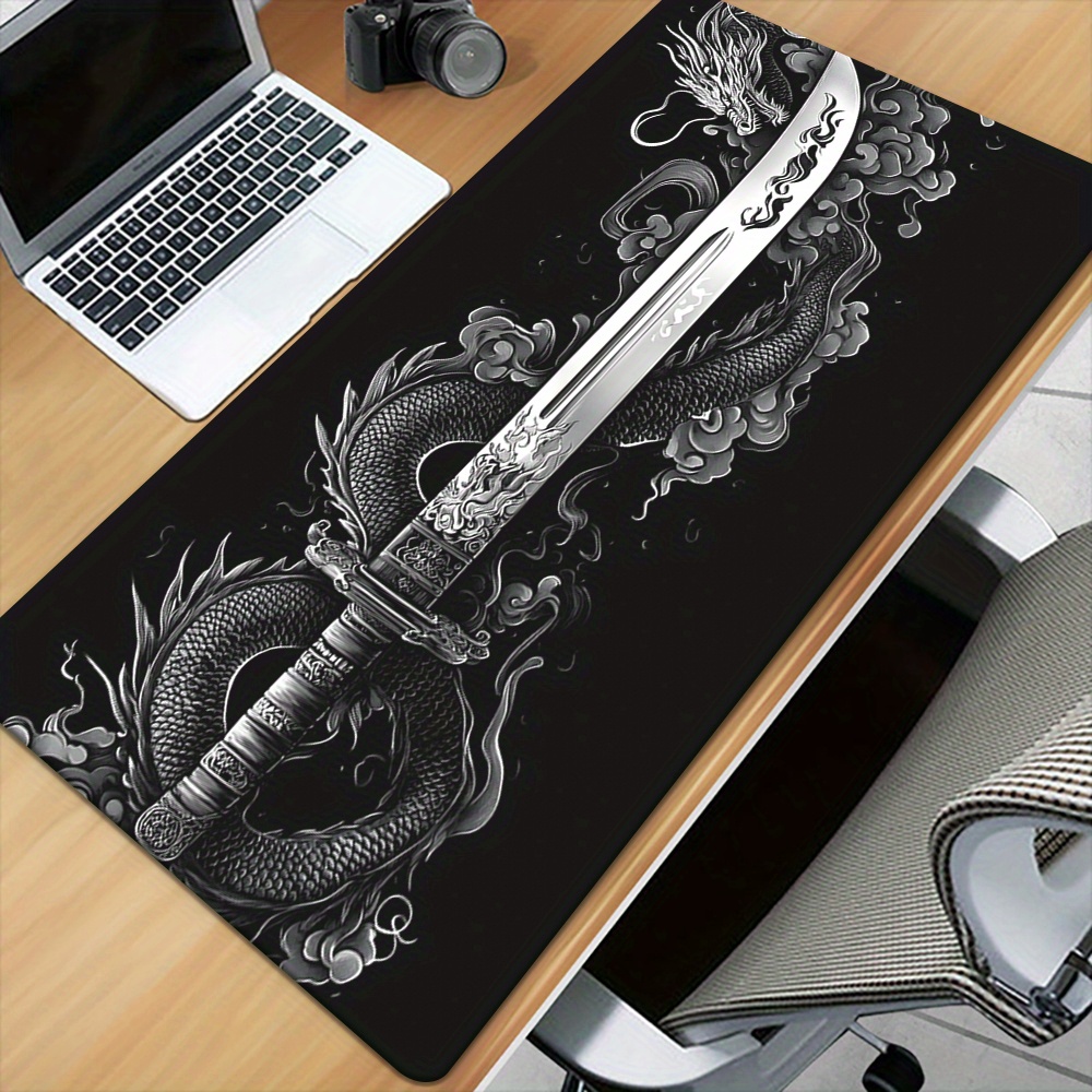 Dragon Katana Sword Large Gami - Desk Setup Katana 评论和价格