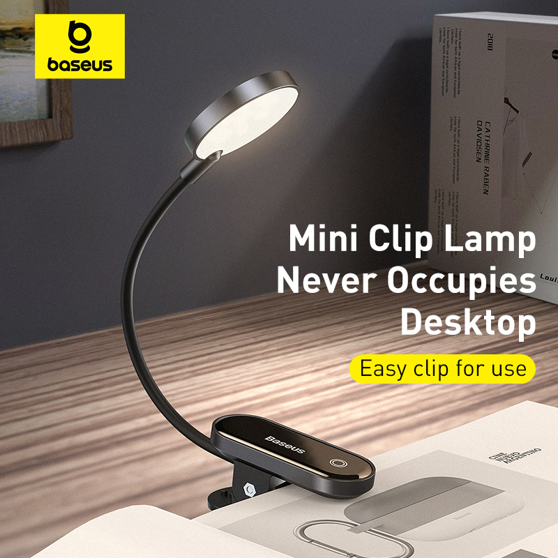 Baseus Portable Desk Lamp LED  - Desk Setup For Laptop 评论和价格