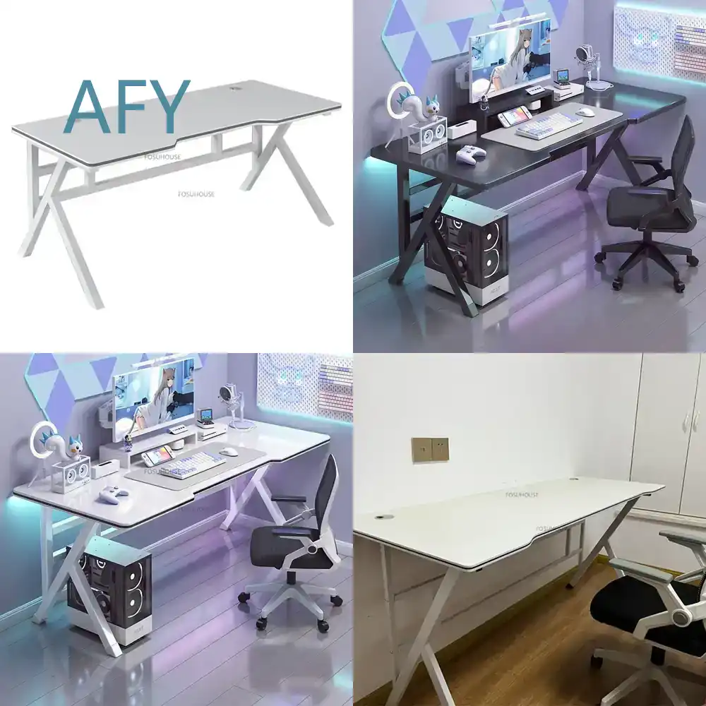 Nordic Computer Desk for Home  - Desk Setup Simple 评论和价格