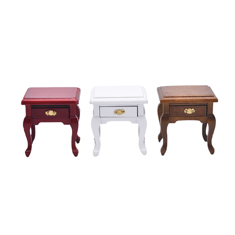 Dollhouse Miniature Furniture  - Desk Setup Wood 评论和价格