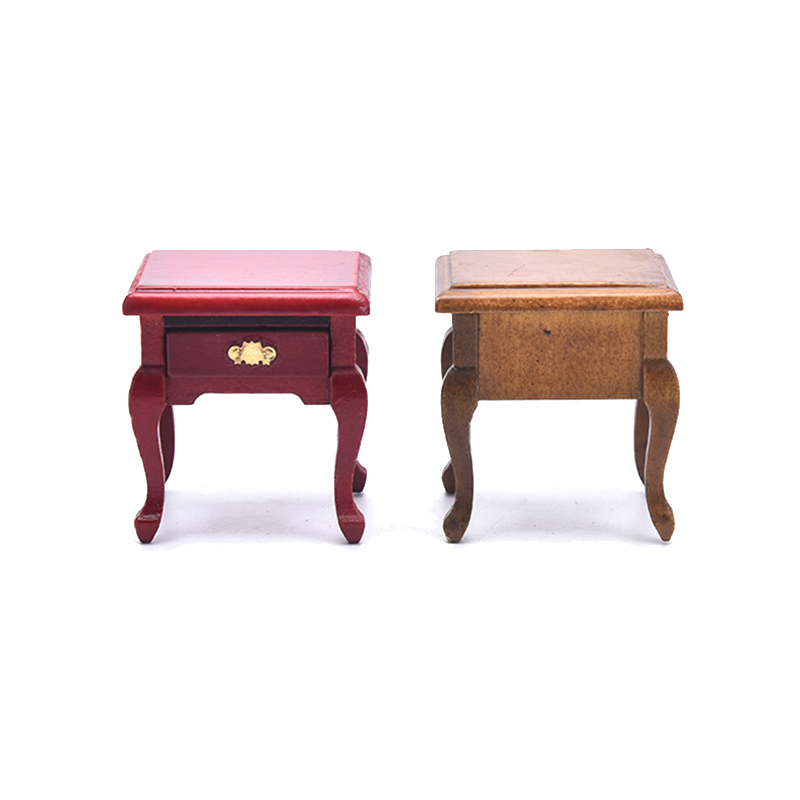 Dollhouse Miniature Furniture  - Desk Setup Wood 评论和价格