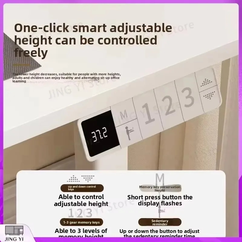 Electric Height Adjustable Sta - Desk Setup For Studying 评论和价格