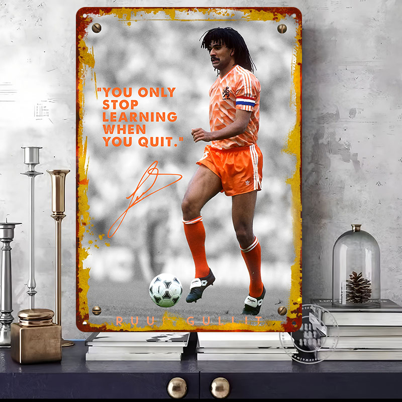 Ruud Gullit Football Player Wa - Desk Room Setup 评论和价格