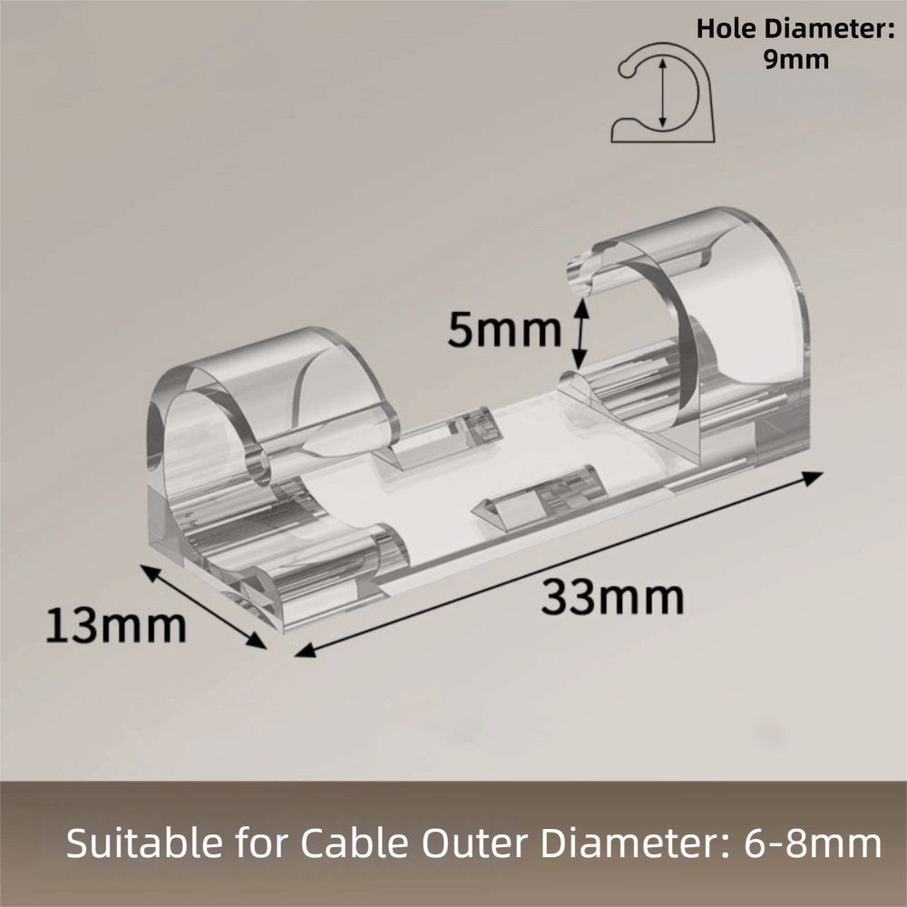 20Pcs Portable Self Adhesive C - Desk Setup Simple 评论和价格