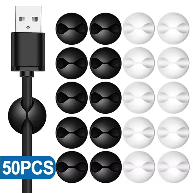 5/50Pcs Mini Cable Organizer S - Cable Box Organizer 评论和价格