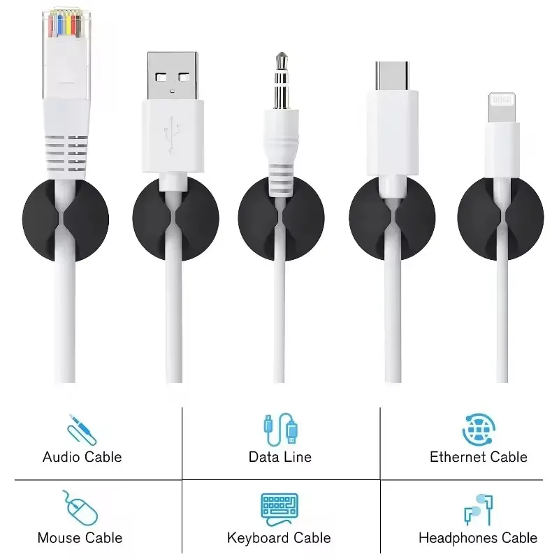 5/50Pcs Mini Cable Organizer S - Cable Box Organizer 评论和价格