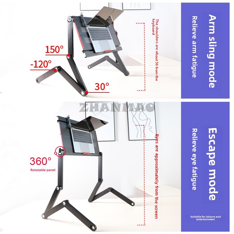 Lying Flat on The Bed, Laptop  - Desk Setup For Laptop 评论和价格