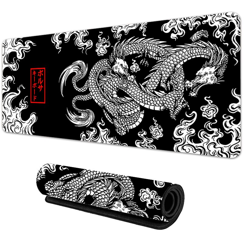 Japanese Dragon Large Gaming M - Desk Setup Japan 评论和价格