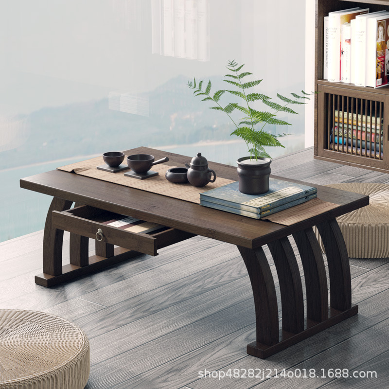Japanese-style Low Tea Table F - Desk Setup Japan 评论和价格