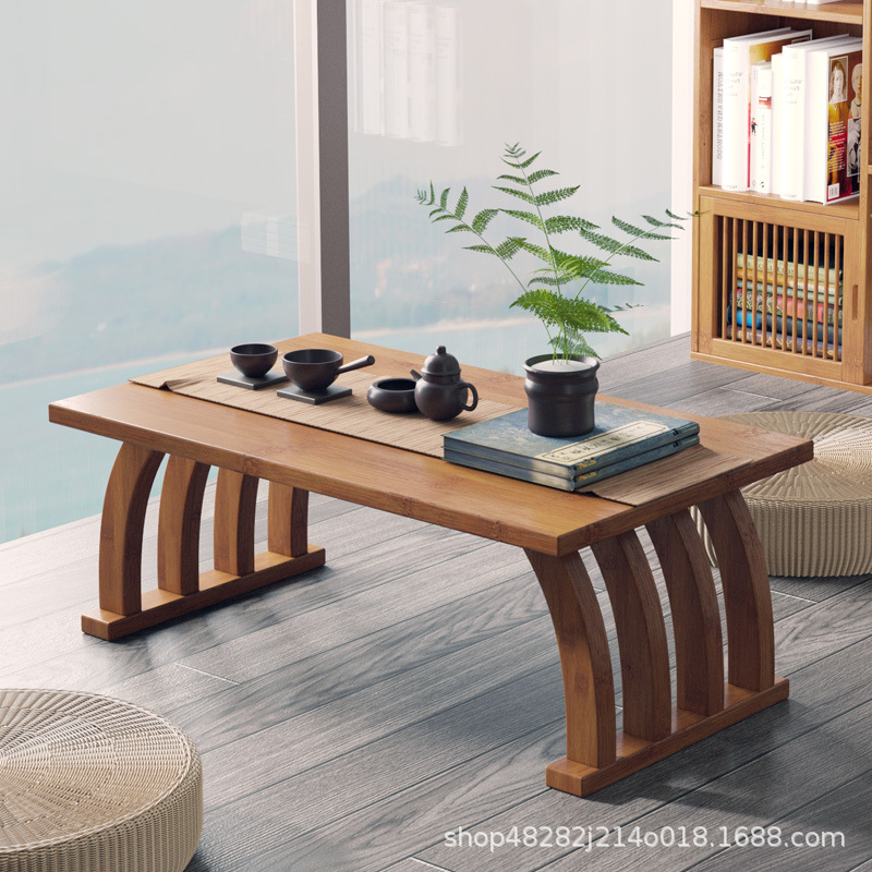 Japanese-style Low Tea Table F - Desk Setup Japan 评论和价格