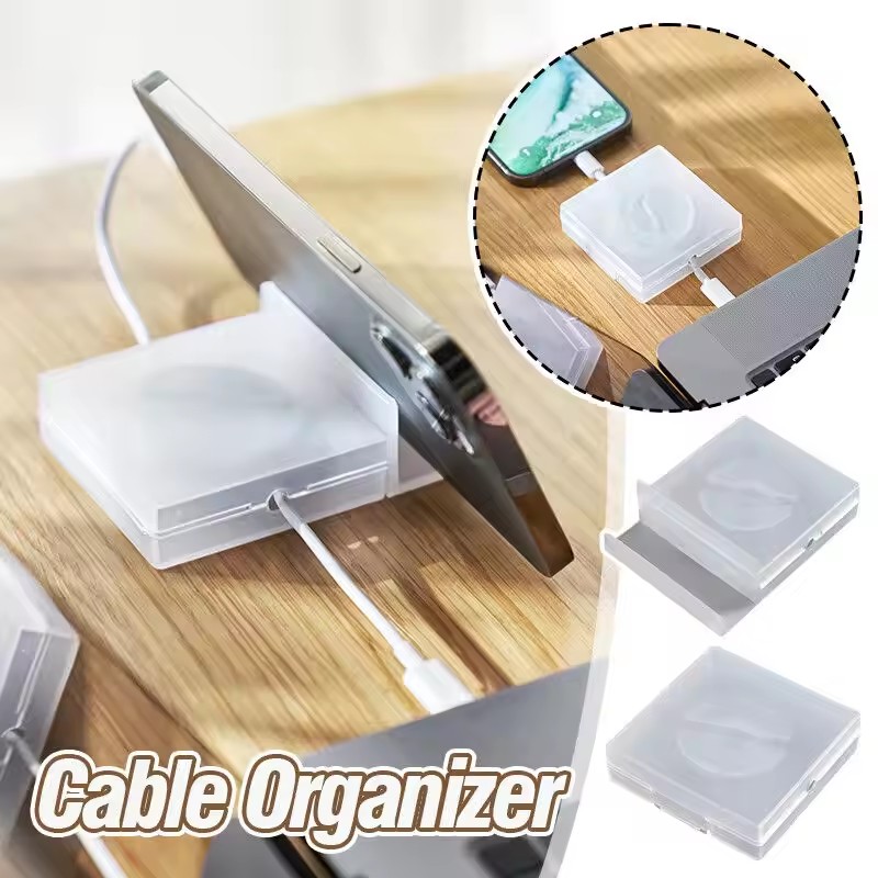 Portable Transparent Cable Org - Cable Box Organizer 评论和价格