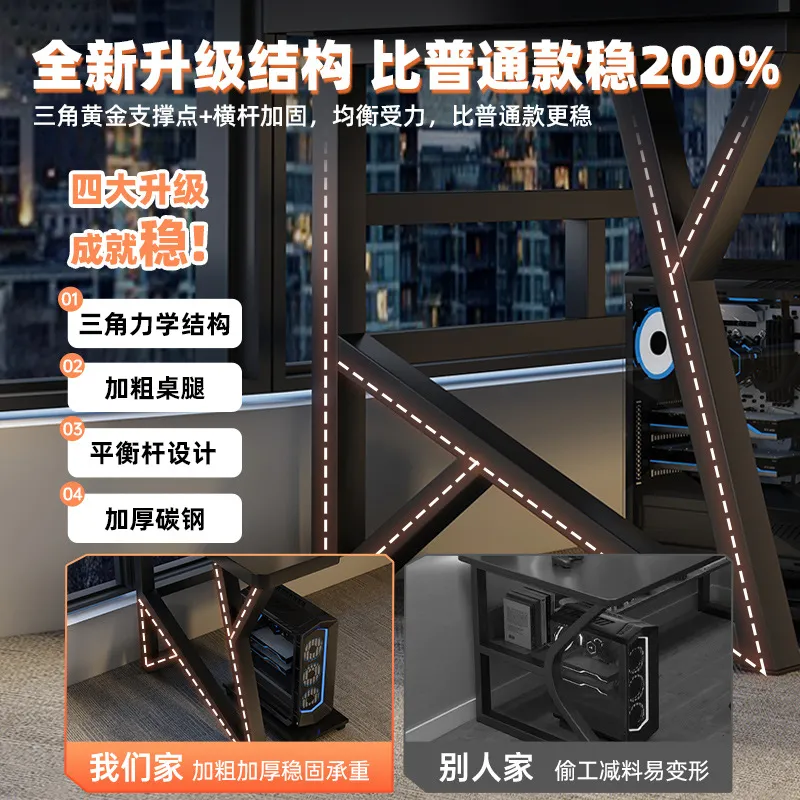 Modern Computer Desk Home Offi - Desk Setup Simple 评论和价格